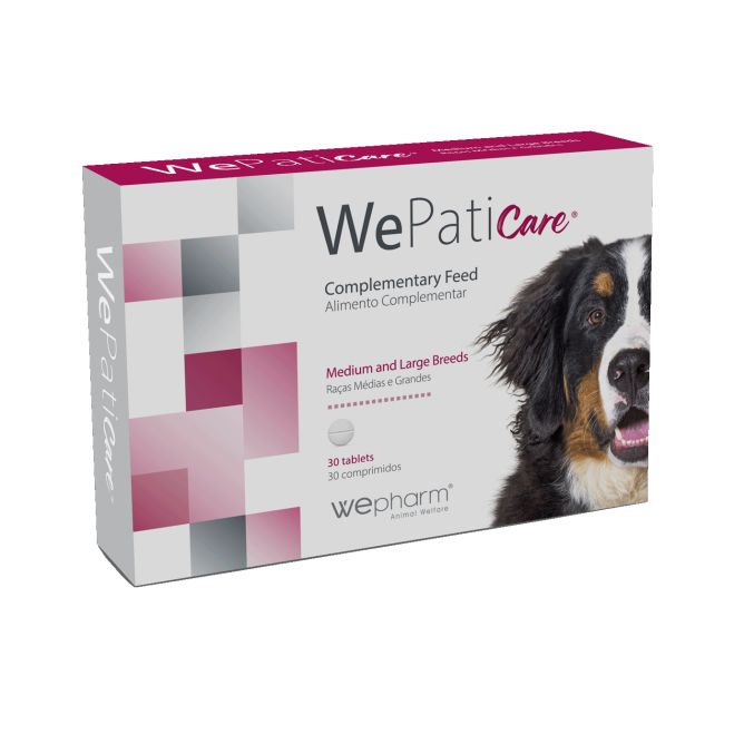 WePati Care aknu veselībai vidējo un lielo šķirņu suņiem, 30 tabl.