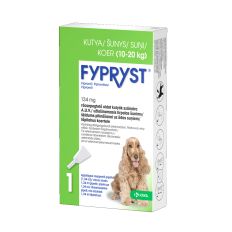 Fypryst 134mg pilināšanai uz ādas suņiem (10-20kg), 1 gab.