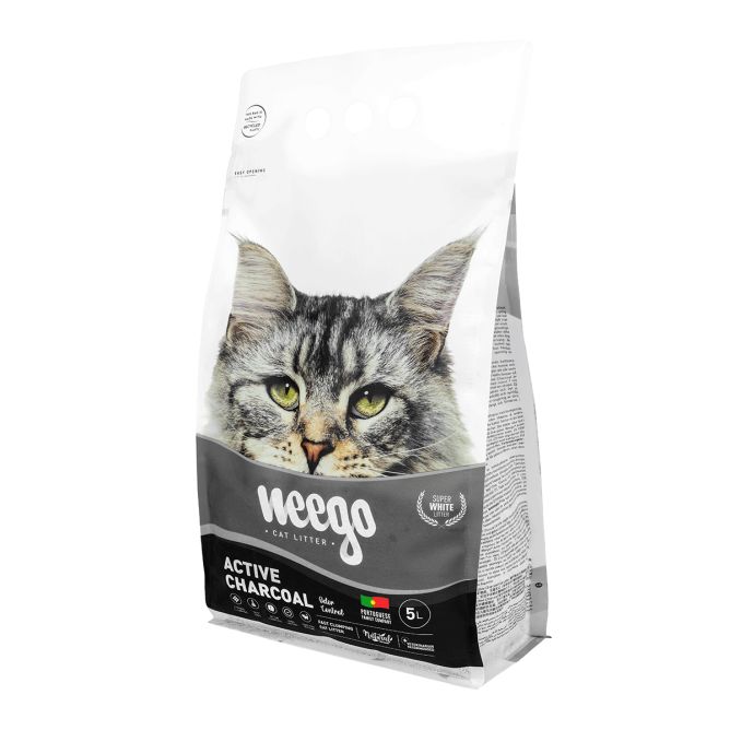 Kaķu pakaiši ACTIVE CHARCOAL 5L