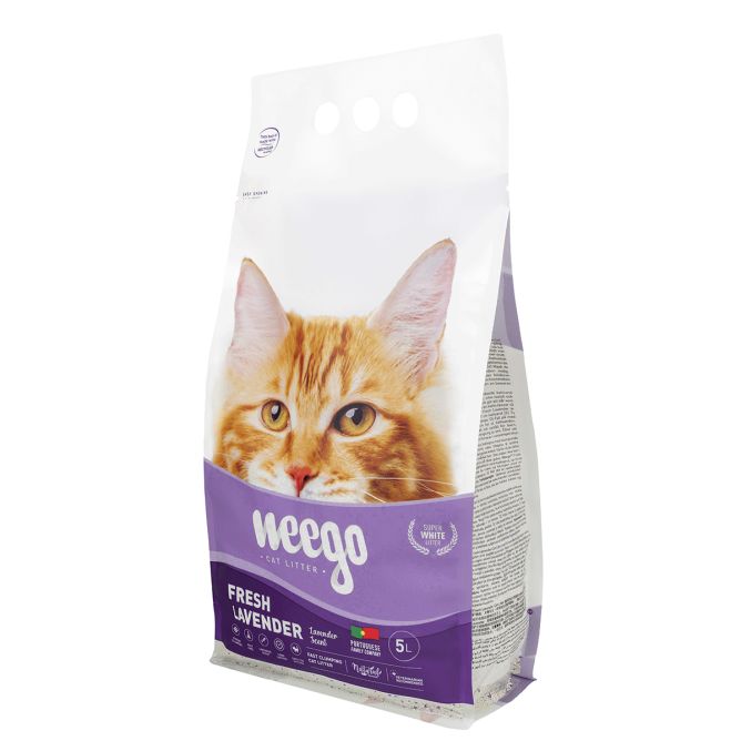 Kaķu pakaiši FRESH LAVENDER 5L