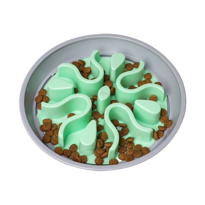 Lēnēšanas bļoda Fun Feeder Wobble Slo Bowl