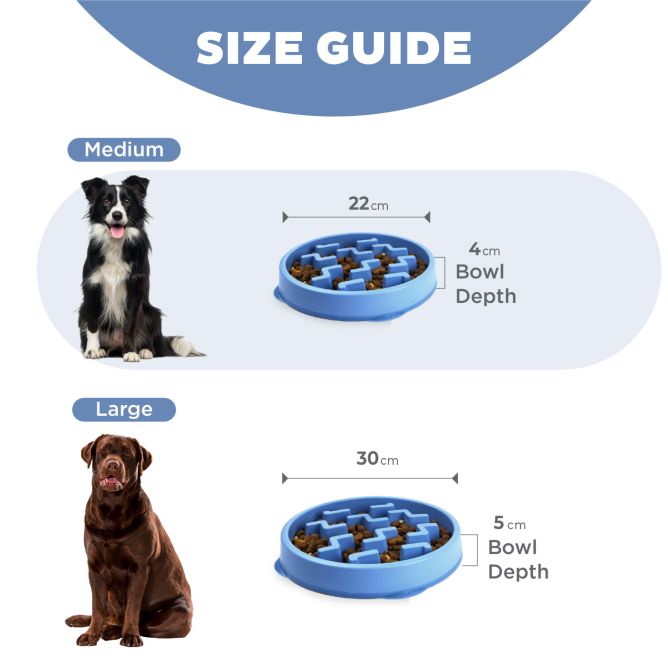 Lēnēšanas bļoda suņiem Fun Feeder Notch, L