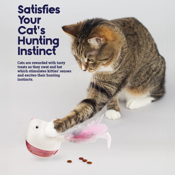 Puzle kaķiem Hunt N Swat Treat Tumblers