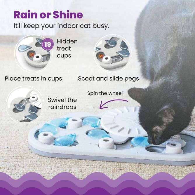 Puzle kaķiem Puzzle&Play Rainy Day
