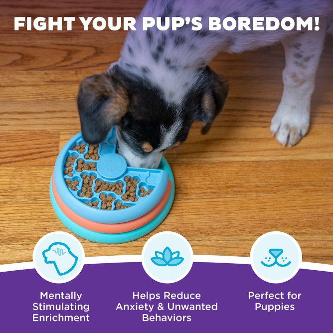 Puzle-lēnēšanas bļoda suņiem Lickin' Layers, S