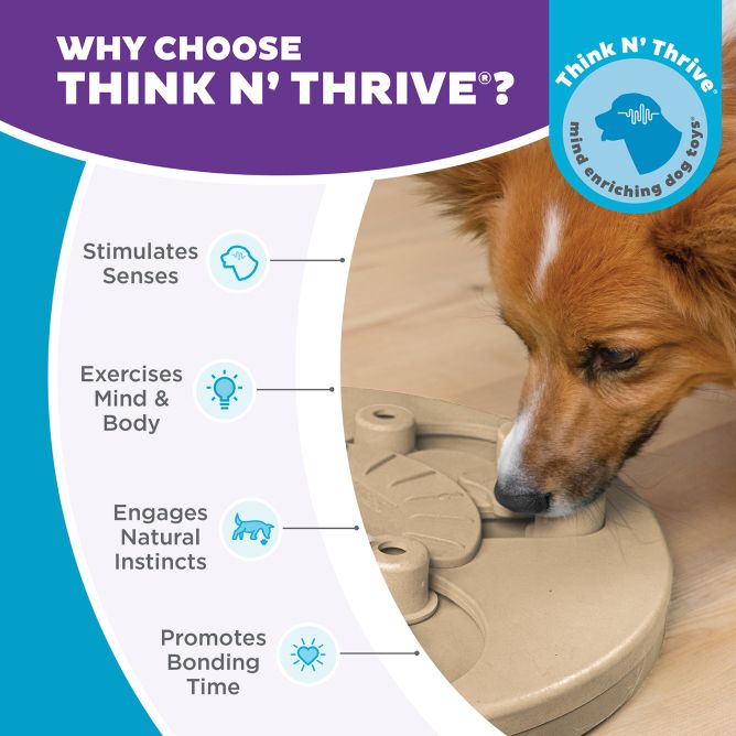 Puzle suņiem Dog Worker, brūna