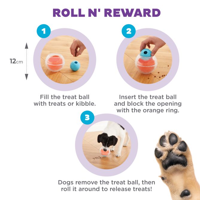 Puzle suņiem Topsy Treat Ball