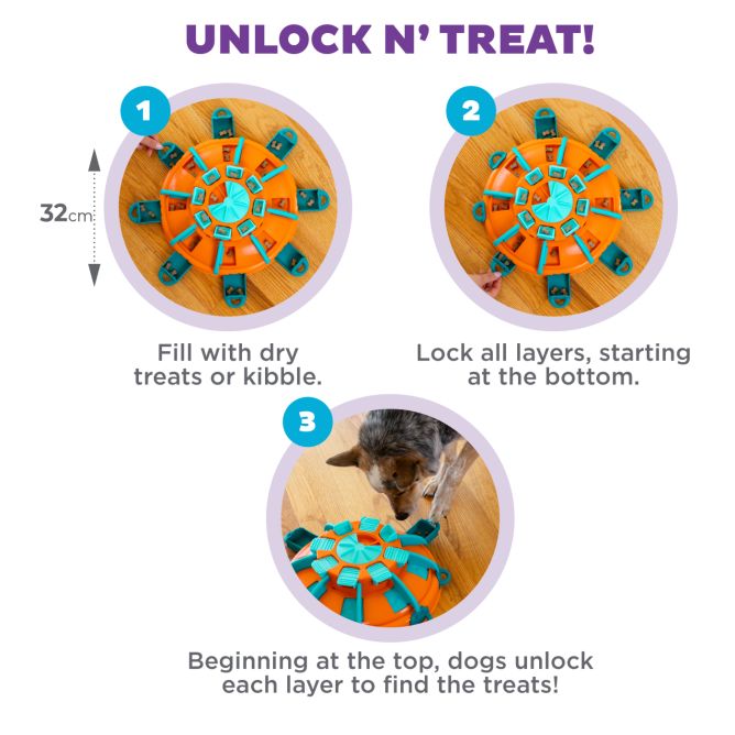 Puzle suņiem Tower of Treats