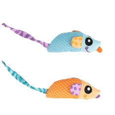 Rotaļlieta kaķiem Catnip Chew Mice, 2gb