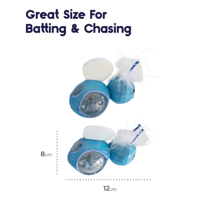 Rotaļlieta kaķiem Firefly Treat Stuffer, 2 gb