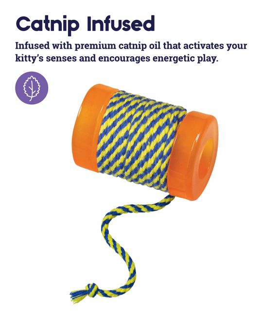 Rotaļlieta kaķiem Orkakat Catnip Infused Spool