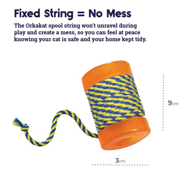 Rotaļlieta kaķiem Orkakat Catnip Infused Spool