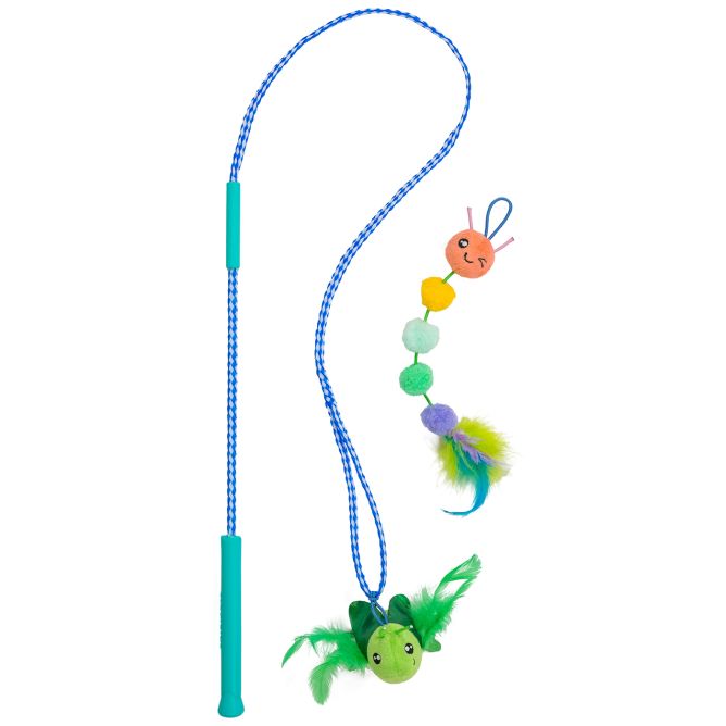 Rotaļlieta kaķiem Tail Teaser Ground Prey