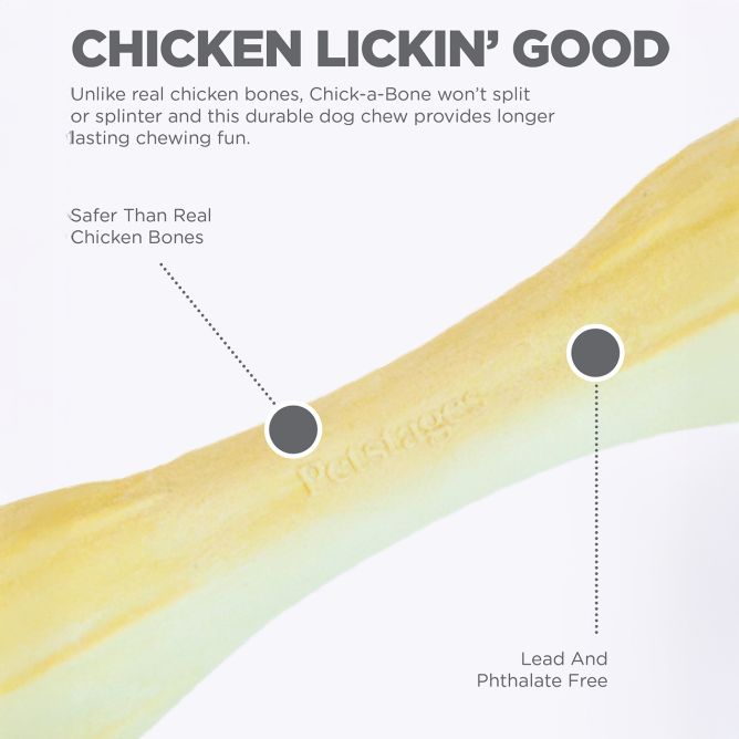 Rotaļlieta suņiem Chick A Bone, L