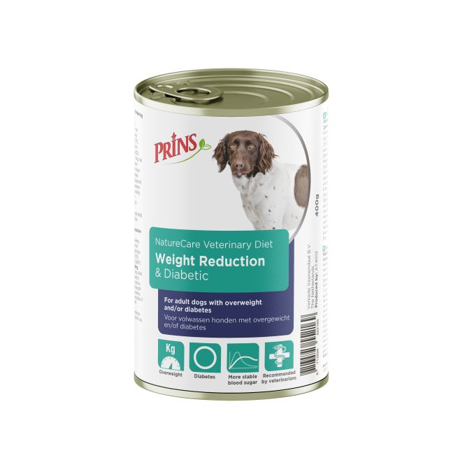 Prins NatureCare Diet Dog Weight Reduction&Diabetic mitrā barība suņiem, 400g