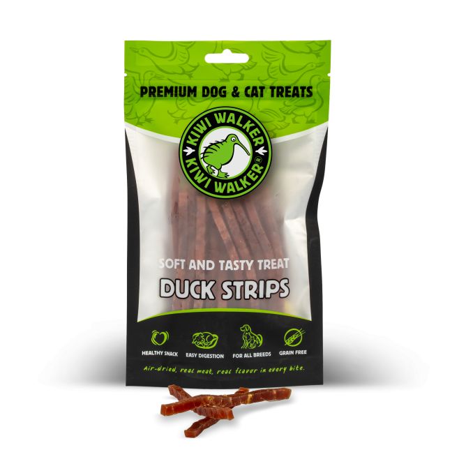 Kiwi Walker kaltētas pīles mīkstās strēmelītes, 100g