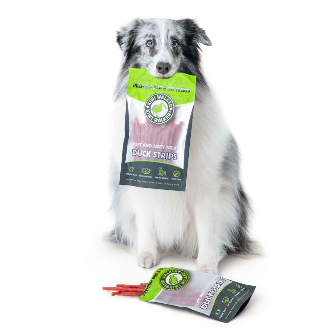 Kiwi Walker kaltētas pīles mīkstās strēmelītes, 100g