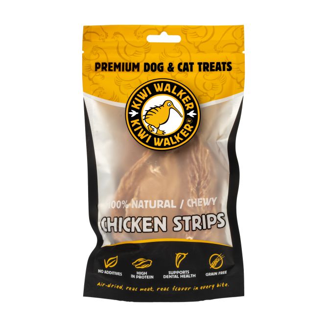 Kiwi Walker kaltētas vistas strēmelītes, 100g