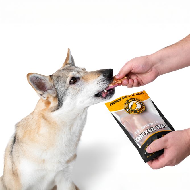 Kiwi Walker kaltētas vistas strēmelītes, 100g