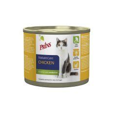 Prins NatureCare Cat Chicken mitrā barība kaķiem, 200g