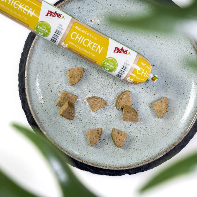 Prins NatureCare Dog Chicken mitrā barība suņiem, 250g