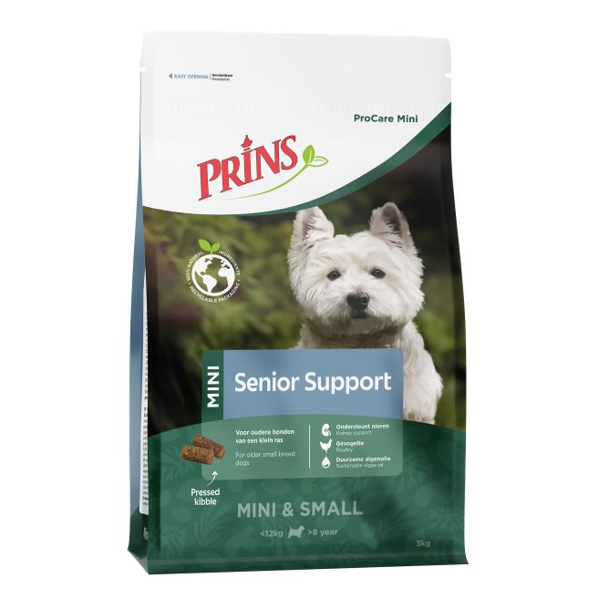 Prins ProCare Mini Senior Support sausā barība suņiem, 3kg