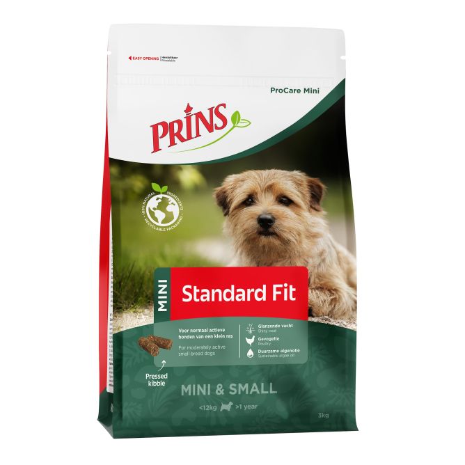 Prins ProCare Mini Standard Fit  sausā barība suņiem, 3kg