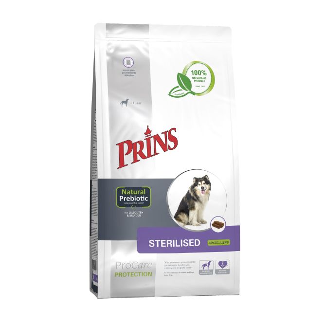 Prins ProCare Protection Sterilised sausā barība suņiem, 3 kg