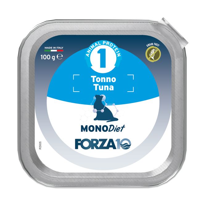 Forza10 MONODIET pastēte kaķiem ar tunci, 100g